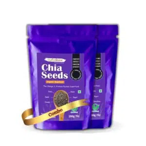 Organic Chia Seeds Raw Chia Seeds | Organic Protein Rich Nutrition | Seeds For Eating | Diet Snacks  Seeds For Weight Loss | High Protein Seeds