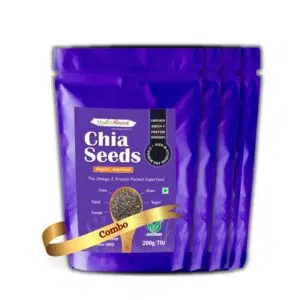 Organic Chia Seeds Raw Chia Seeds | Organic Protein Rich Nutrition | Seeds For Eating | Diet Snacks  Seeds For Weight Loss | High Protein Seeds