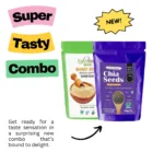 Healthsootra Chia Seeds 200g & Quinoa Seeds 500g Combo | Healthy | Diet Food | Keeps You Full Till Lunch | Organic Protein Rich Nutrition |