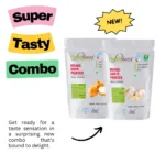 Healthsootra Organic Onion & Garlic Powder (100 gm each)- Sun Dried and Natural, For cooking spices, baking purpose, chemical free